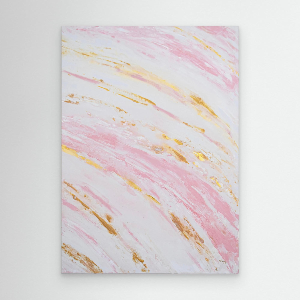 Canvas Print: "Blush Tides" piece 2