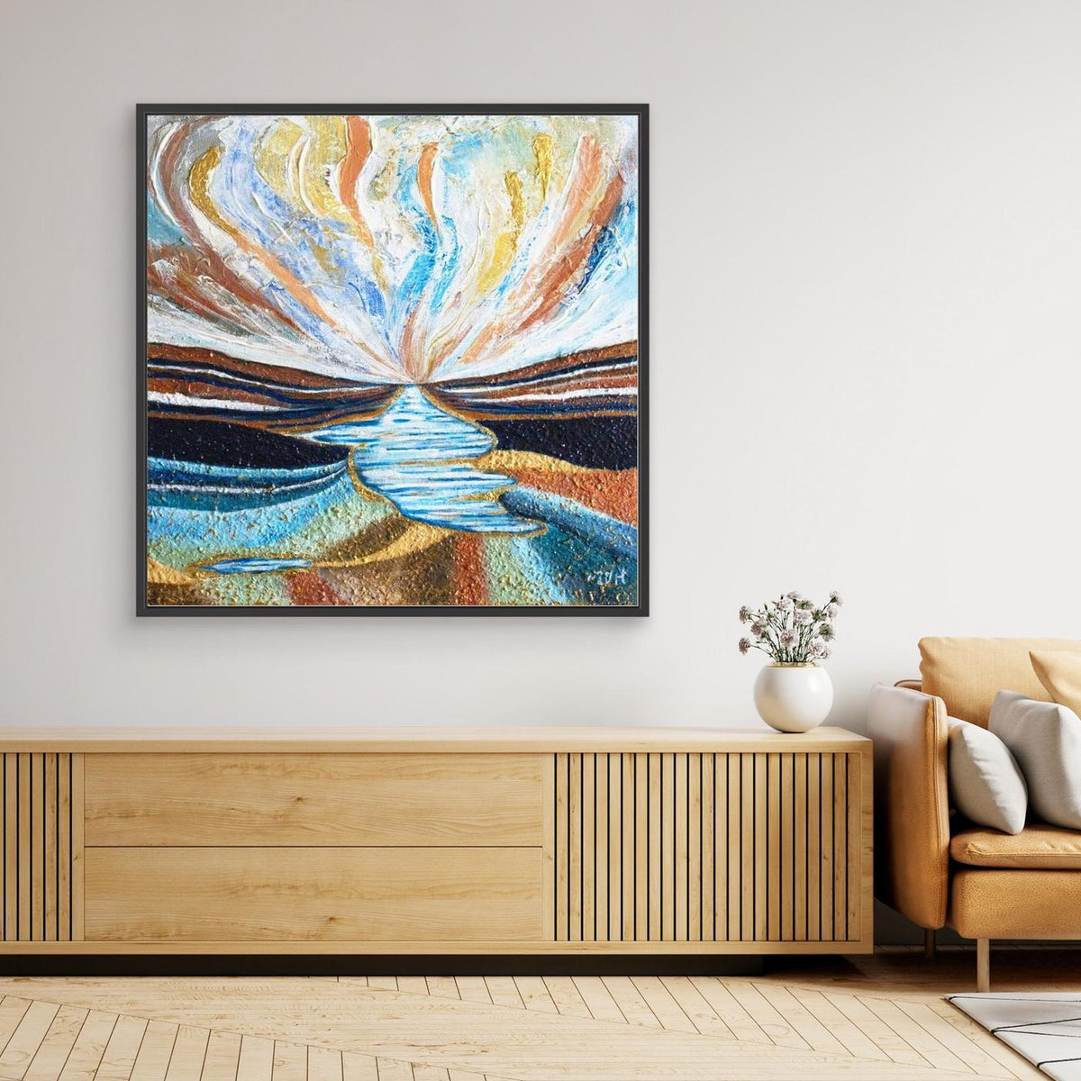 Canvas Print: "Magic ocean"