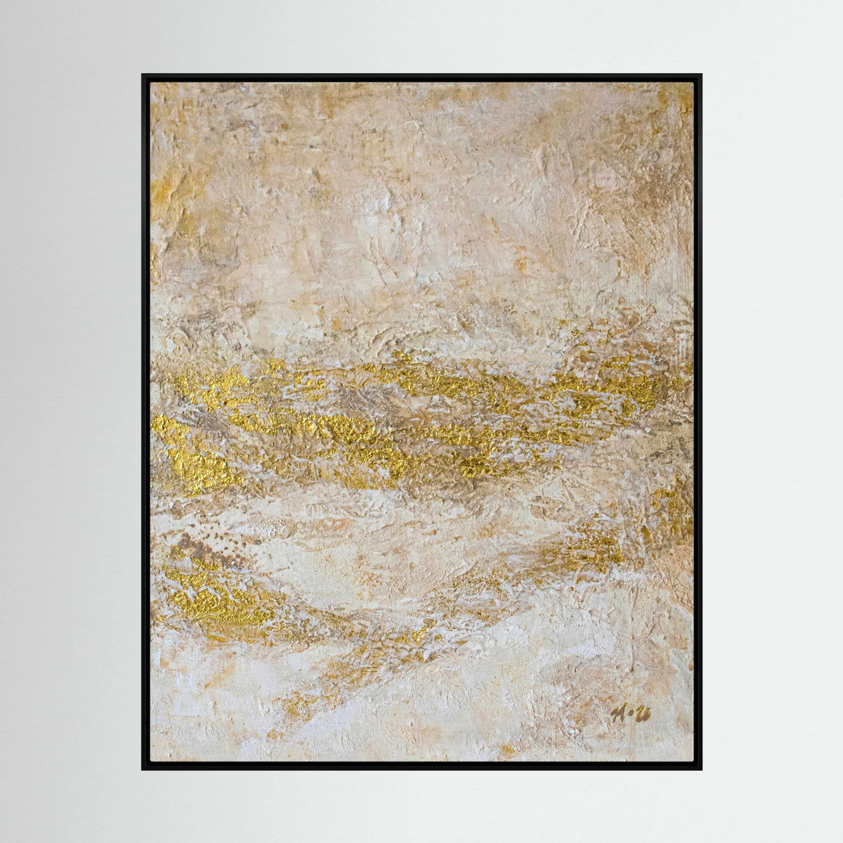 Canvas Print: "Golden Tides"