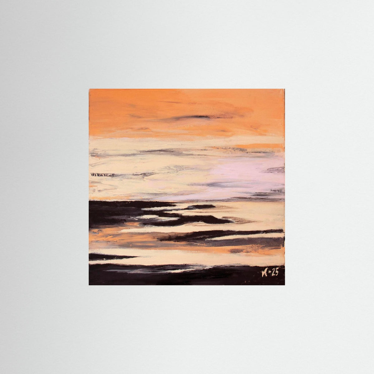 Fine Art Paper Print: Coral beach piece 2