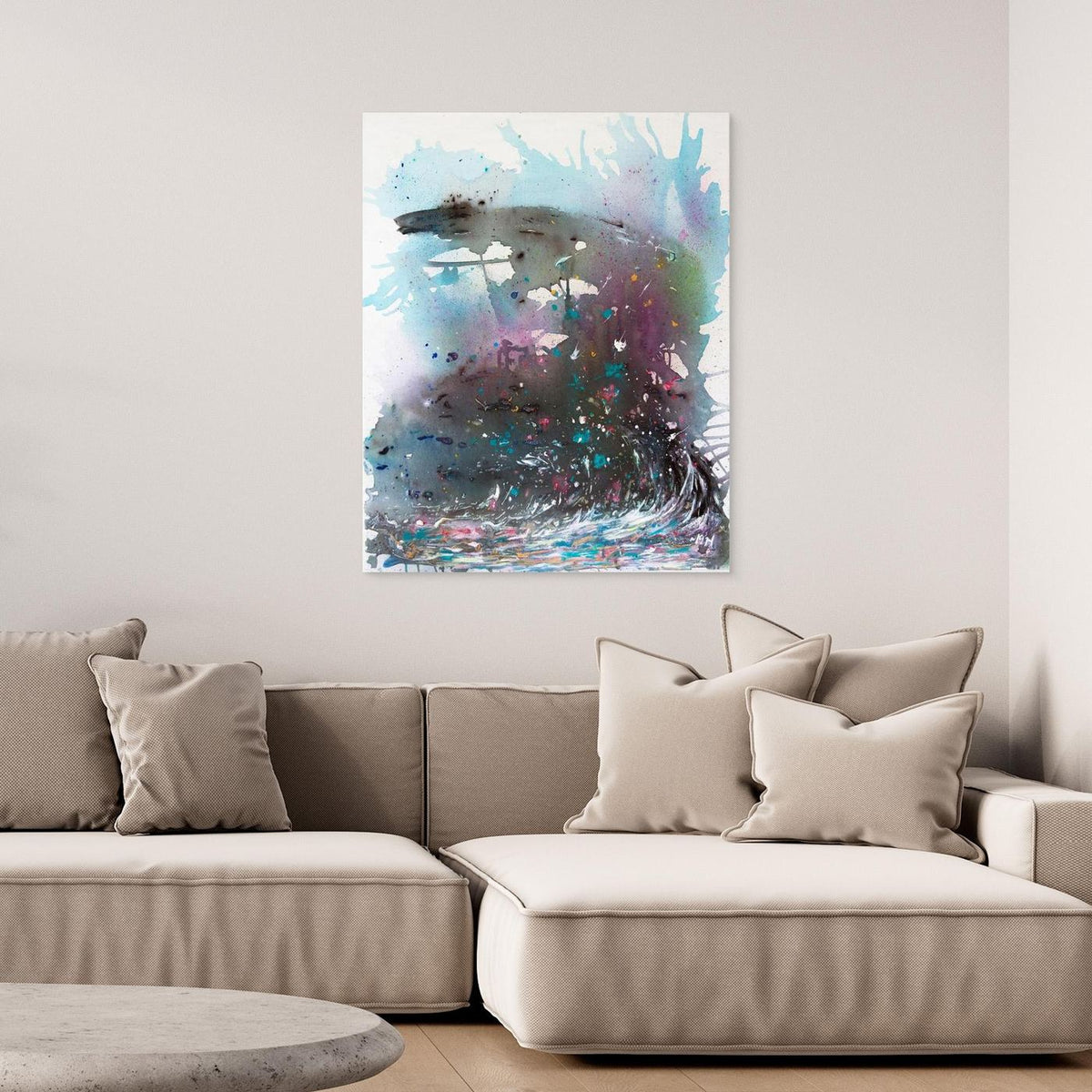 Canvas Print: "Splash" 