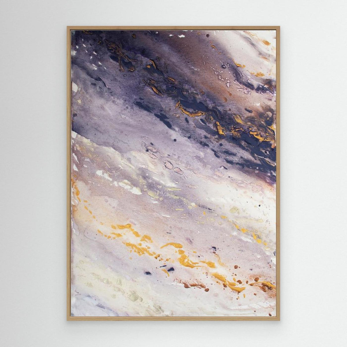 Canvas Print: "Marble Wave" piece 2 