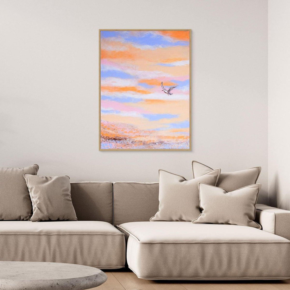 Canvas Print "Free as a bird" Piece 1 