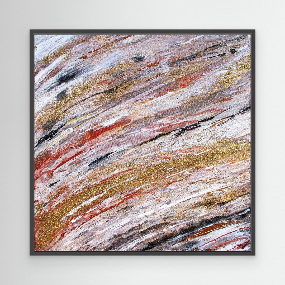 Canvas Print: " Golden wave" piece 1 