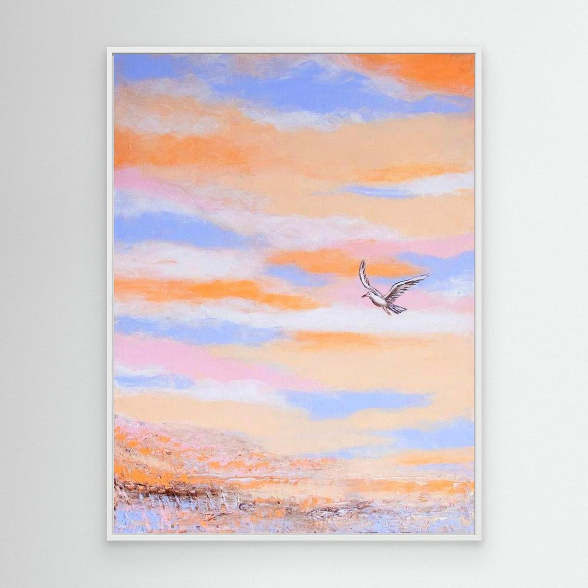 Canvas Print "Free as a bird" Piece 1 