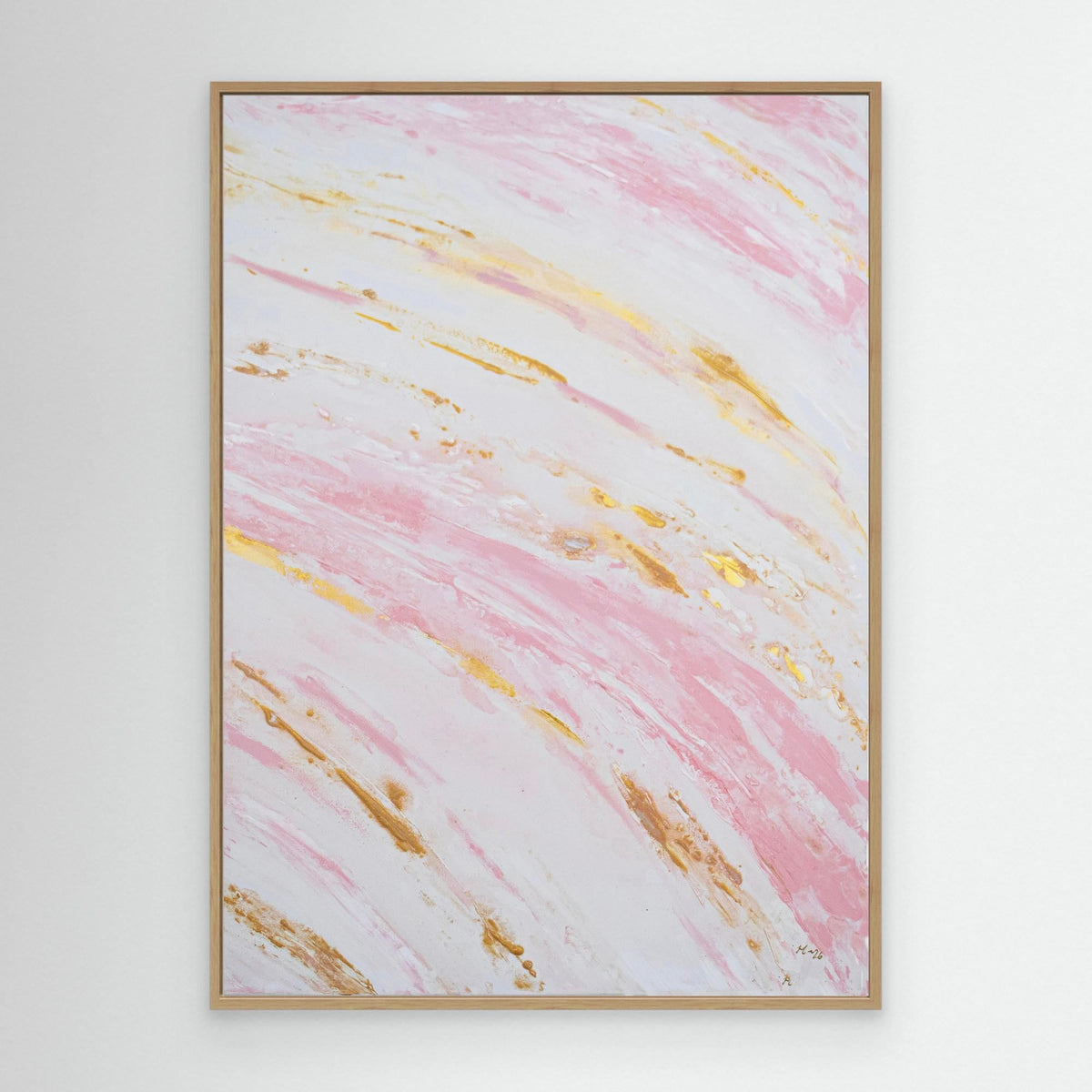 Canvas Print: "Blush Tides" piece 2