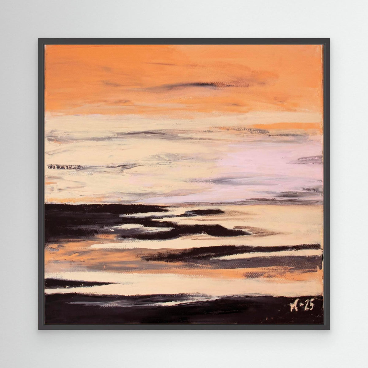 Canvas Print: Coral Beach piece 2 