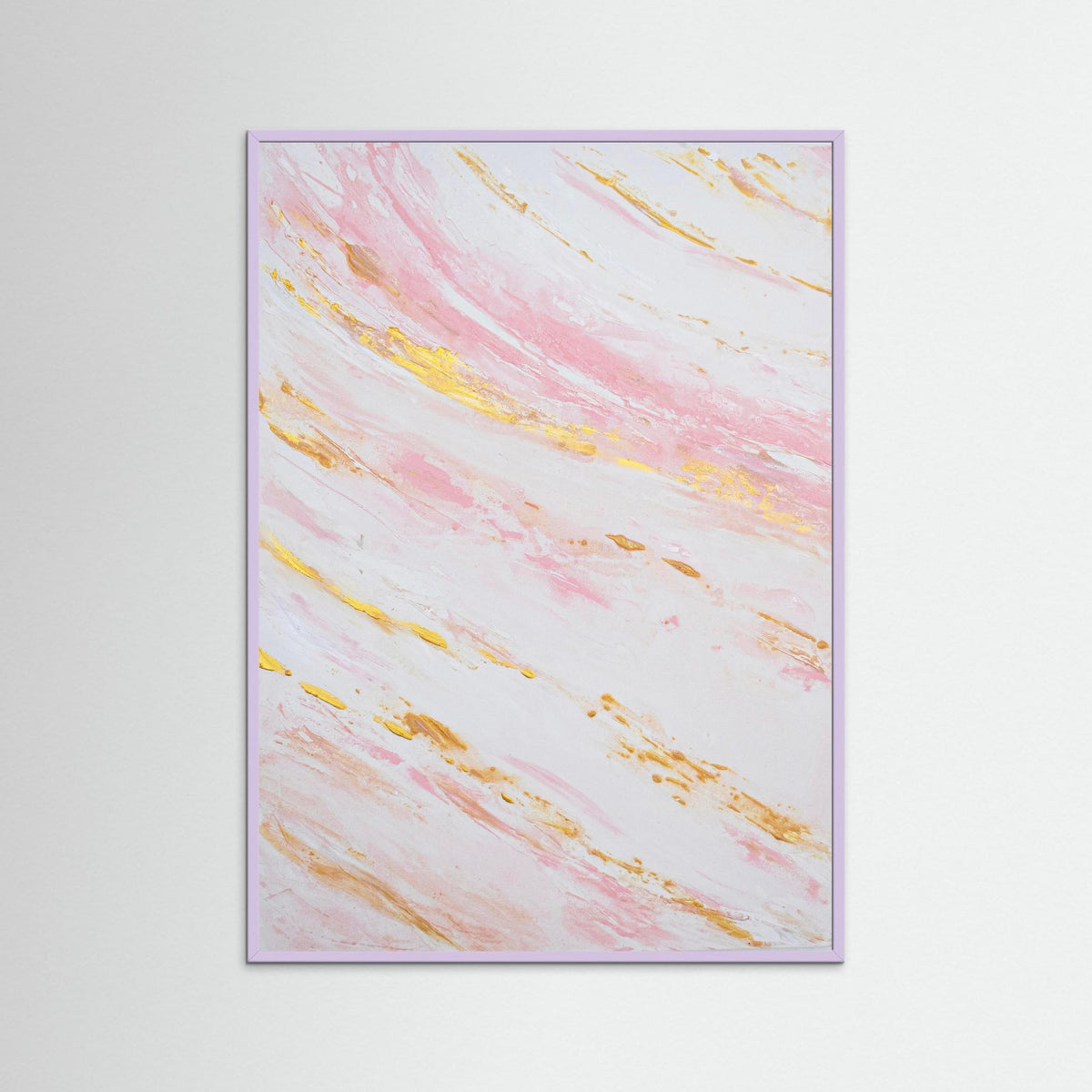 Fine Art Paper Print: "Blush Tides Piece 1"