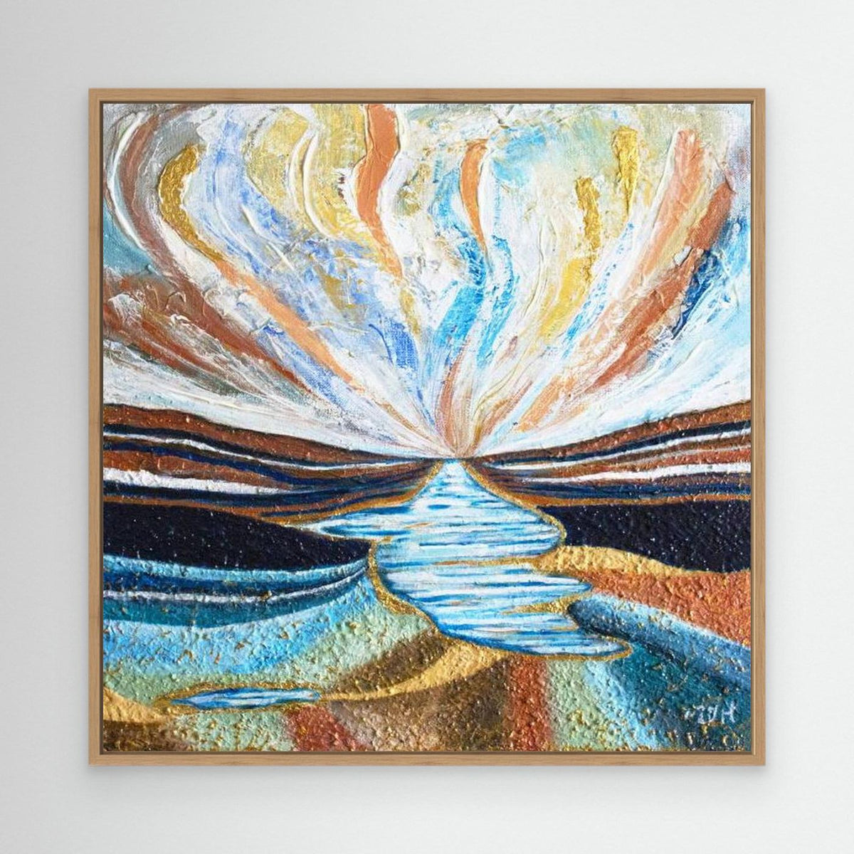 Canvas Print: "Magic ocean"