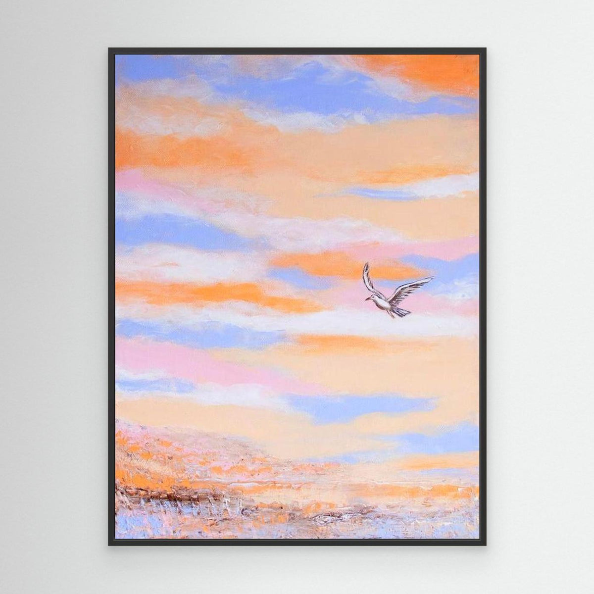 Canvas Print "Free as a bird" Piece 1 