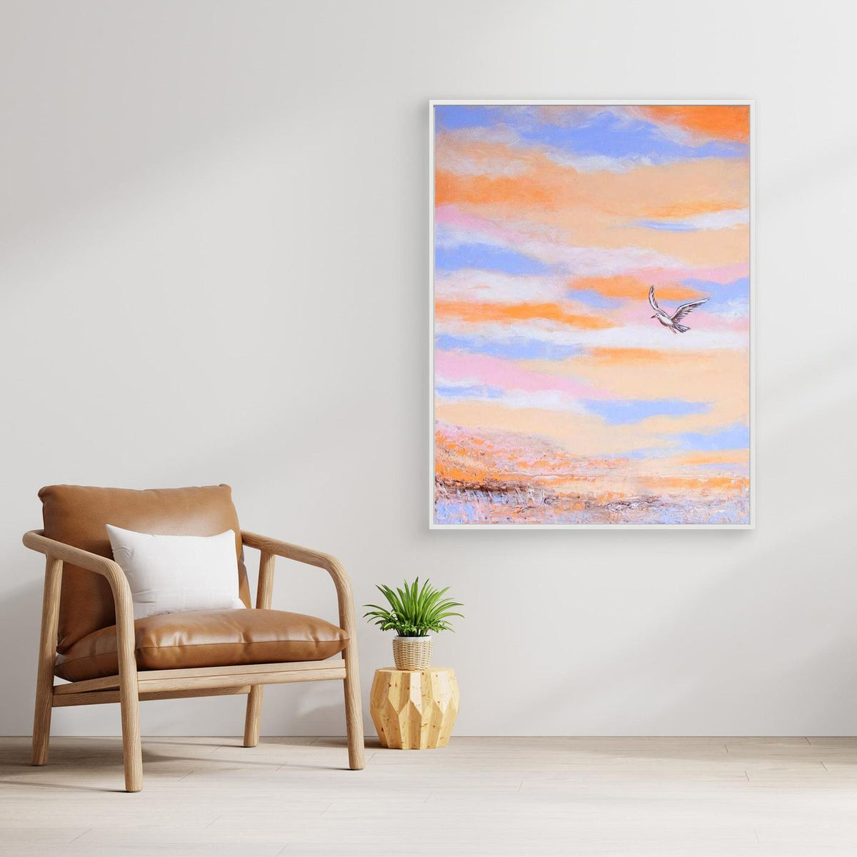 Canvas Print "Free as a bird" Piece 1 