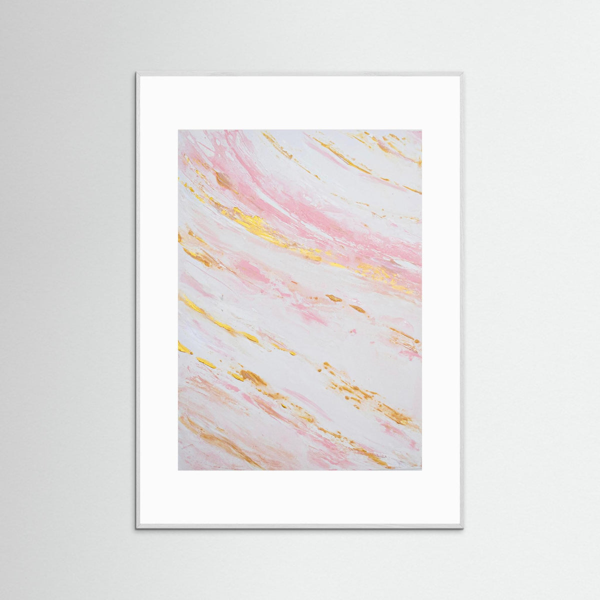 Fine Art Paper Print: "Blush Tides Piece 1"