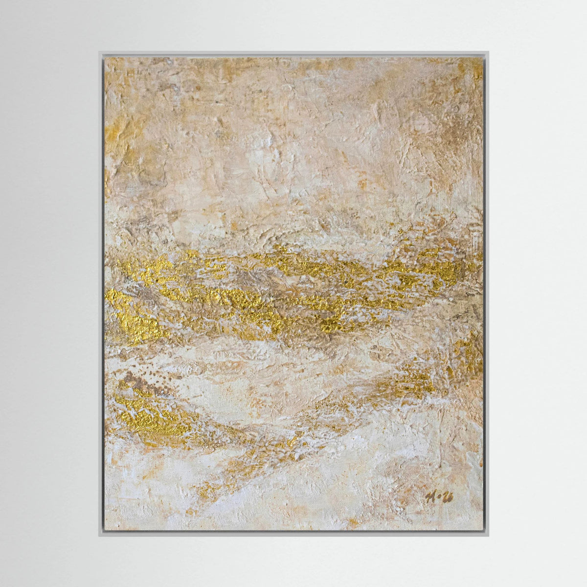 Canvas Print: "Golden Tides"