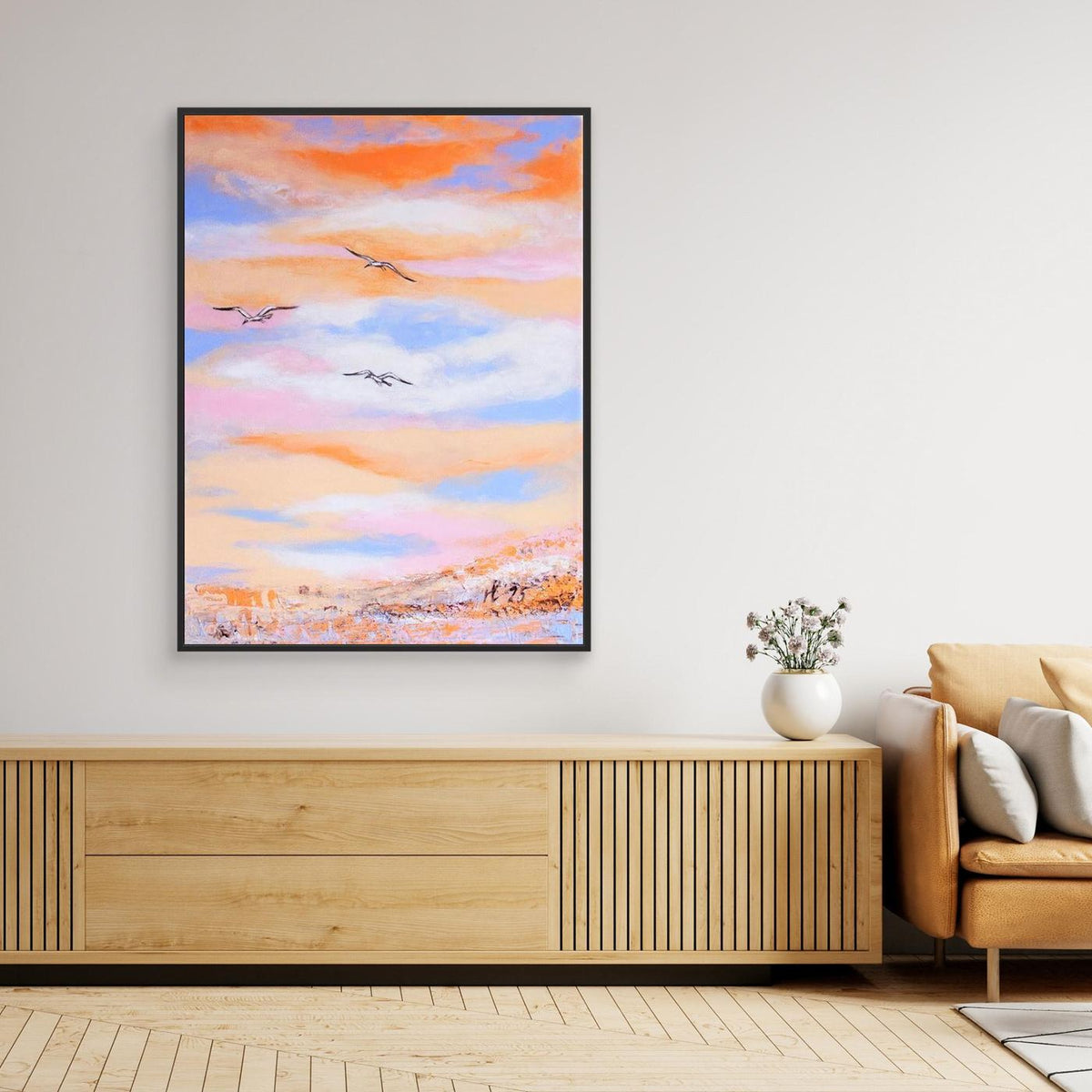 Canvas Print: "Free as a bird" Piece 2 