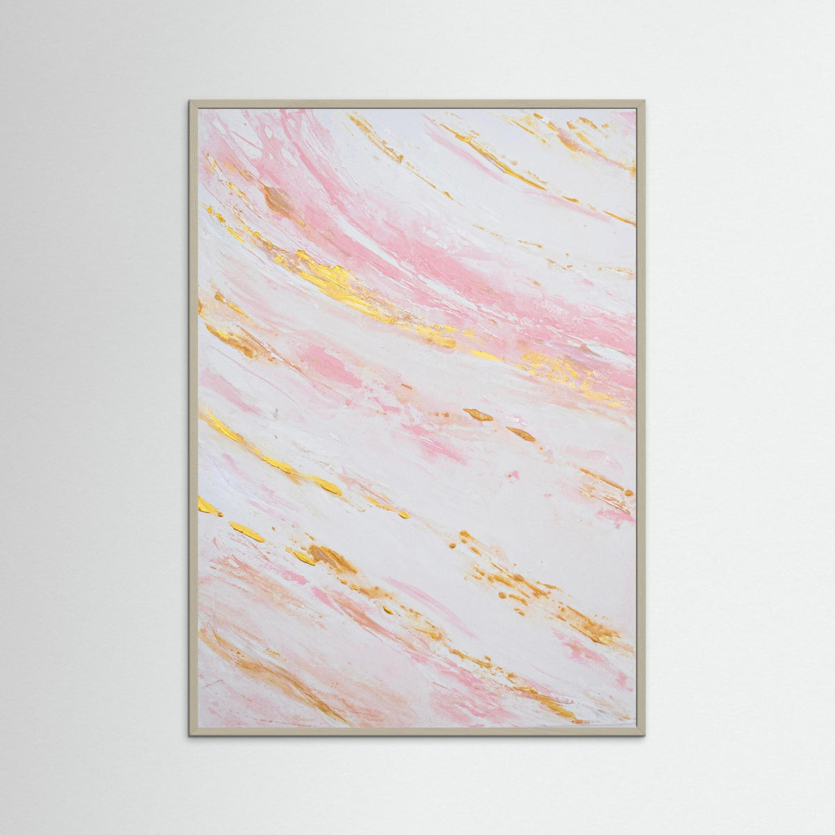 Fine Art Paper Print: "Blush Tides Piece 1"