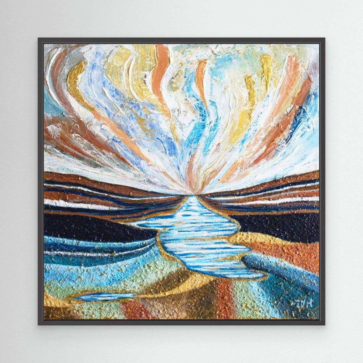 Canvas Print: "Magic ocean"