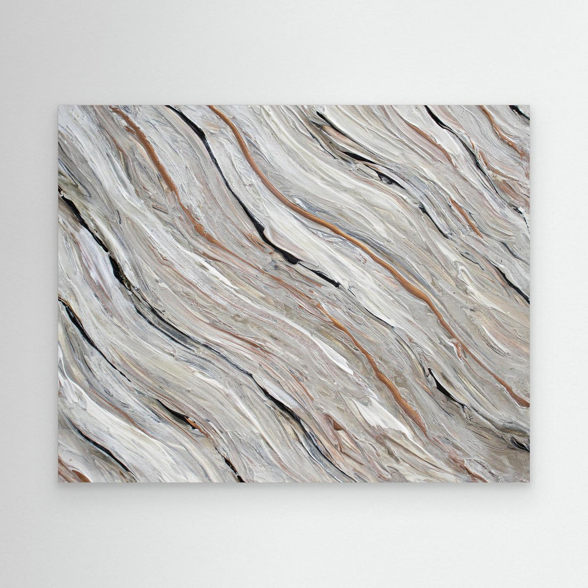 Canvas Print: "Beige Tide"