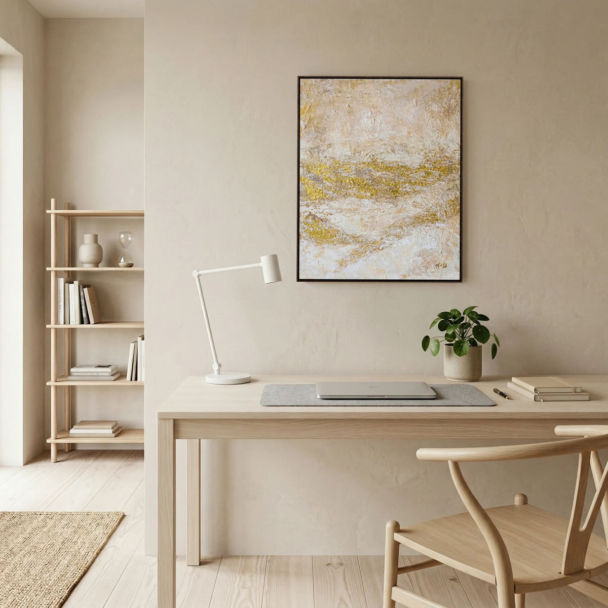 Canvas Print: "Golden Tides"