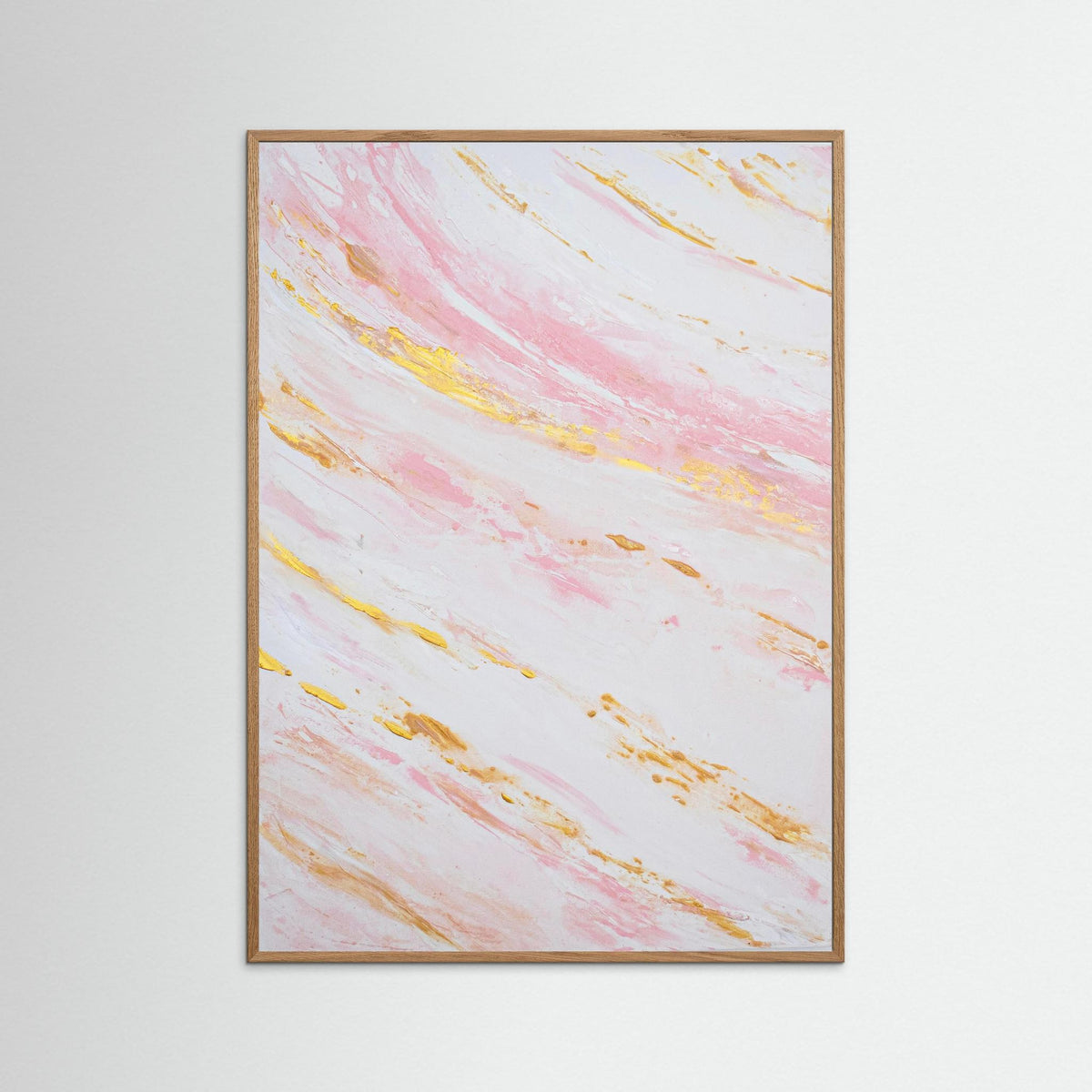 Fine Art Paper Print: "Blush Tides Piece 1"