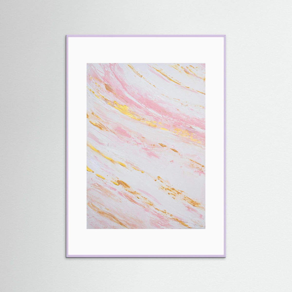 Fine Art Paper Print: "Blush Tides Piece 1"