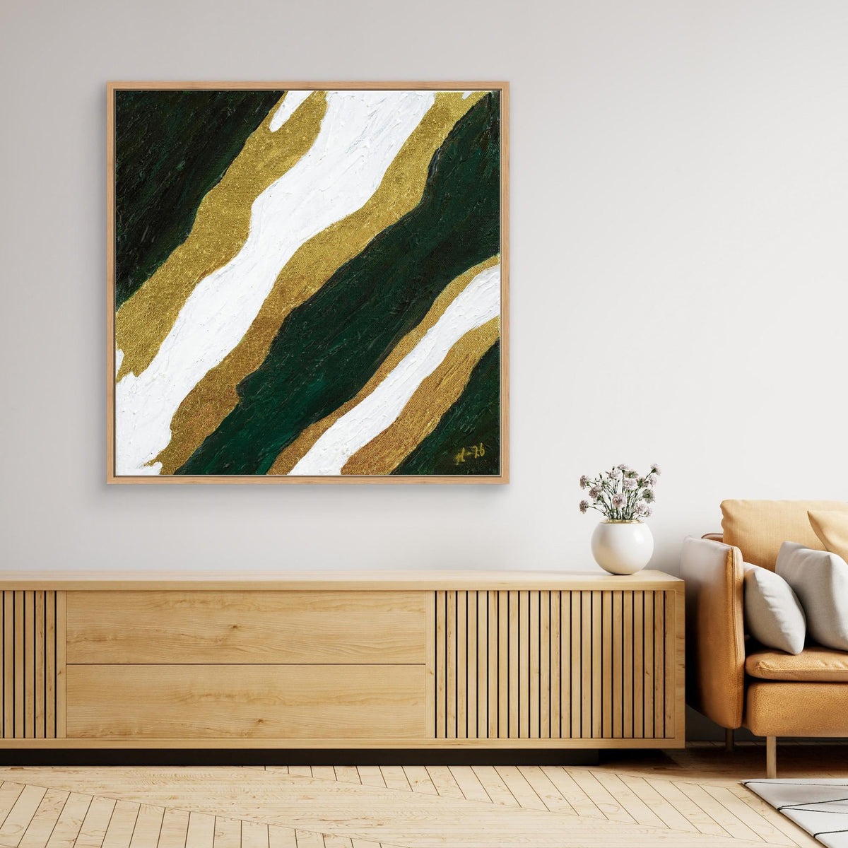 Canvas Print: "Green Current"