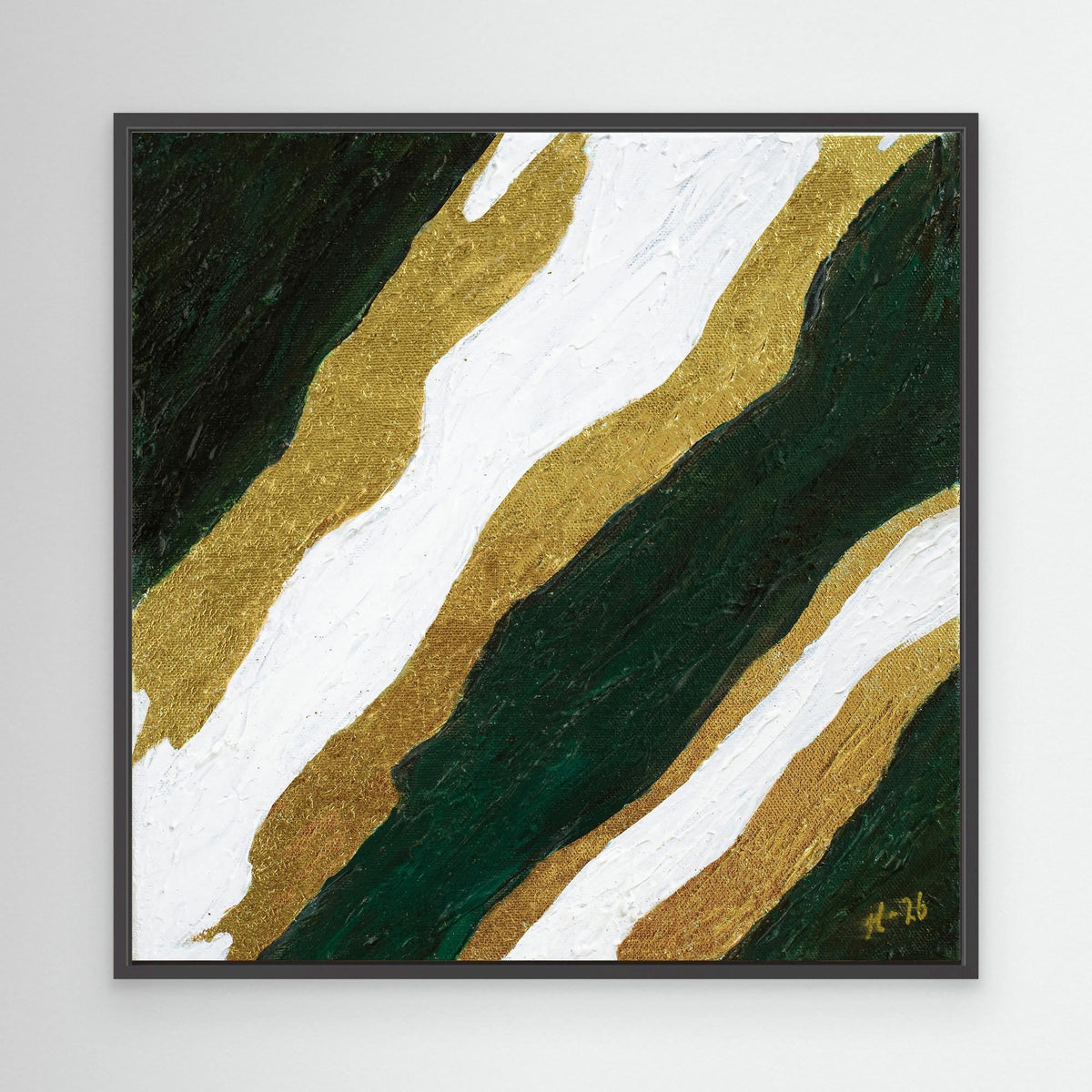 Canvas Print: "Green Current"