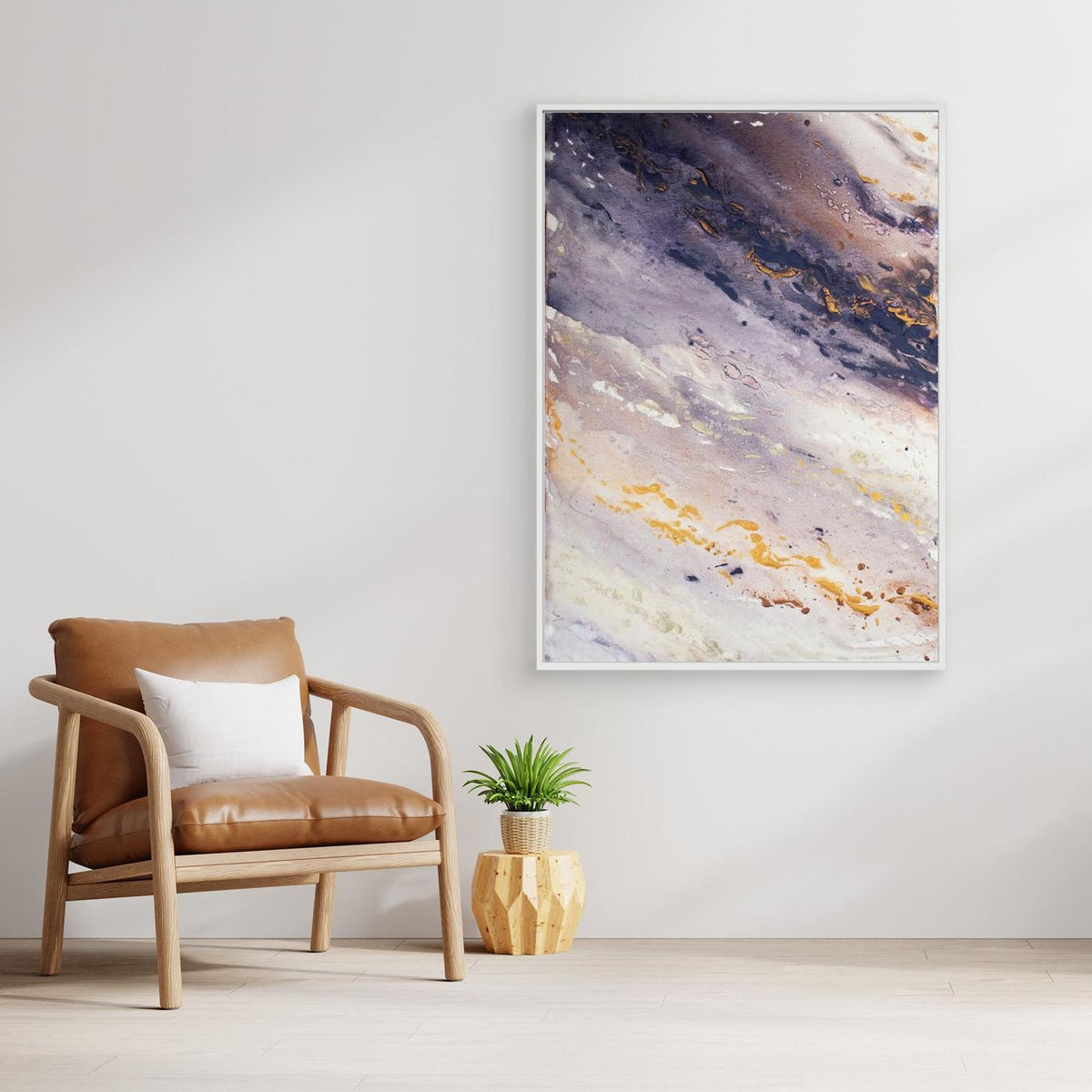 Canvas Print: "Marble Wave" piece 2 