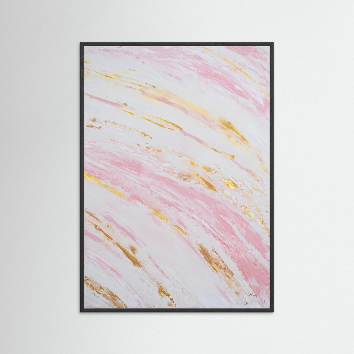 Fine Art Paper Print: "Blush Tides Piece 2"