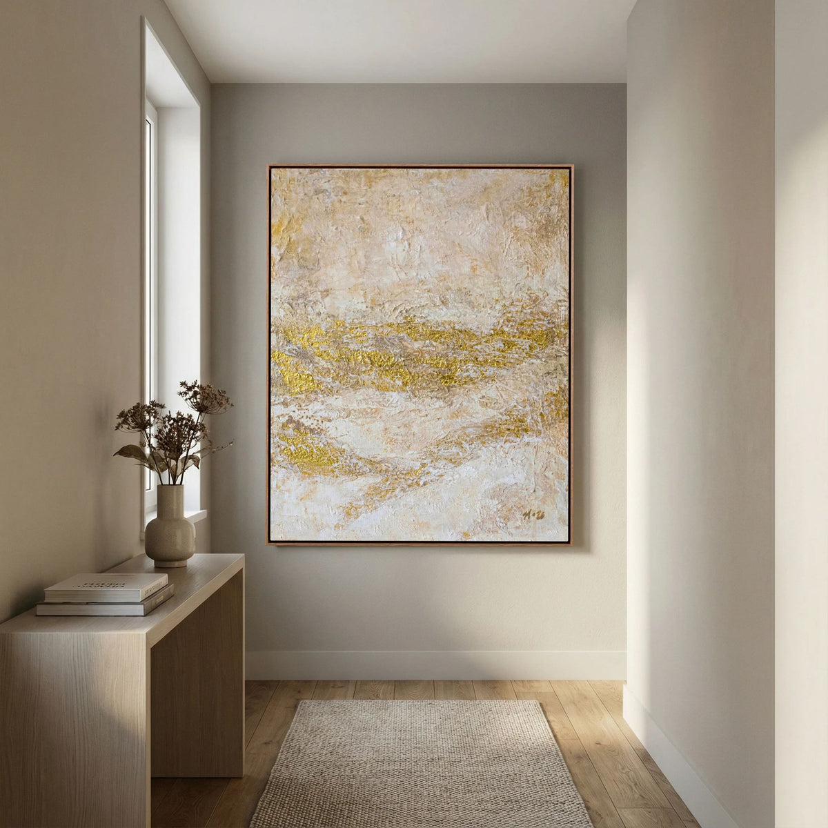Canvas Print: "Golden Tides"