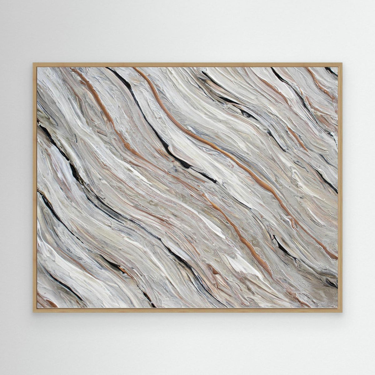 Canvas Print: "Beige Tide"