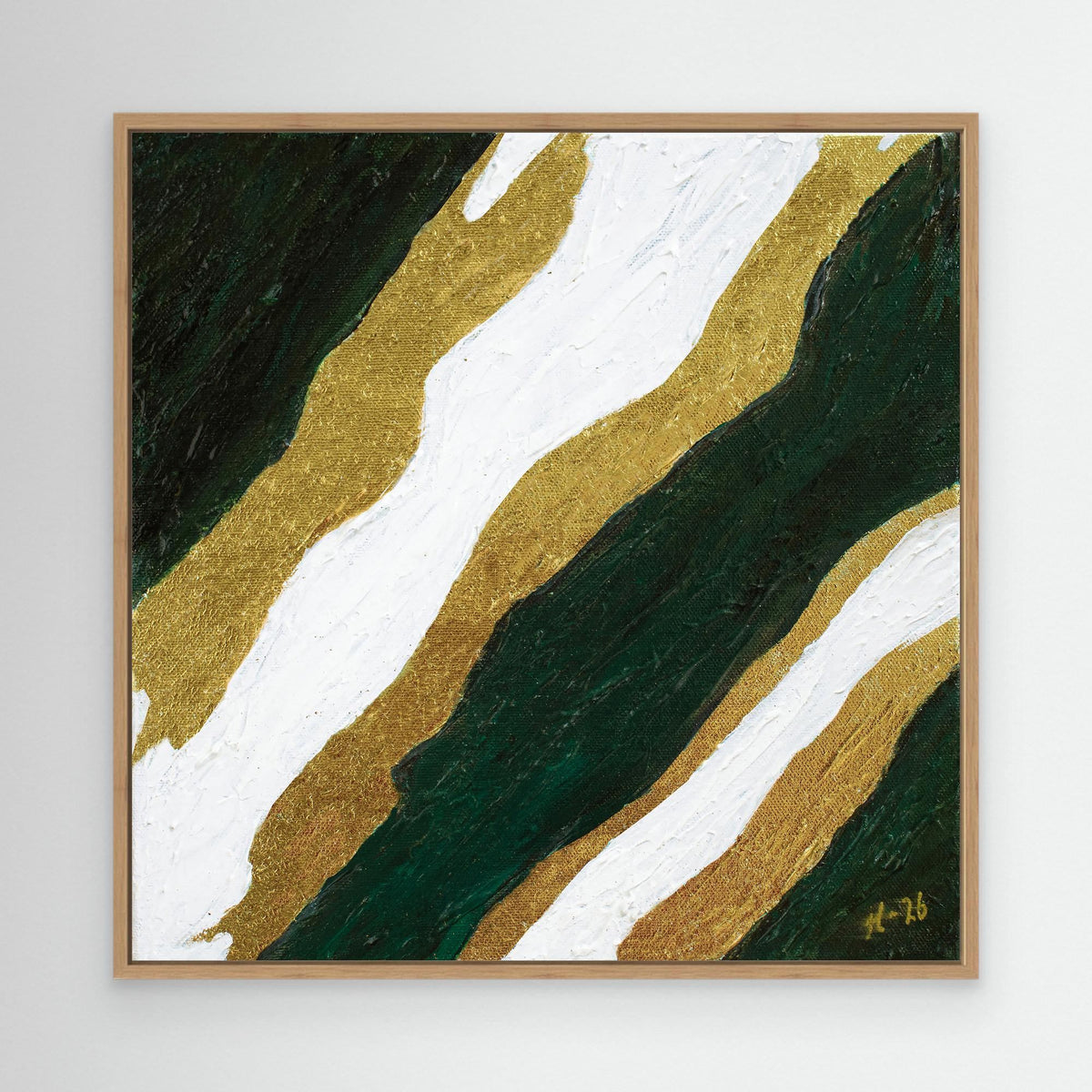 Canvas Print: "Green Current"