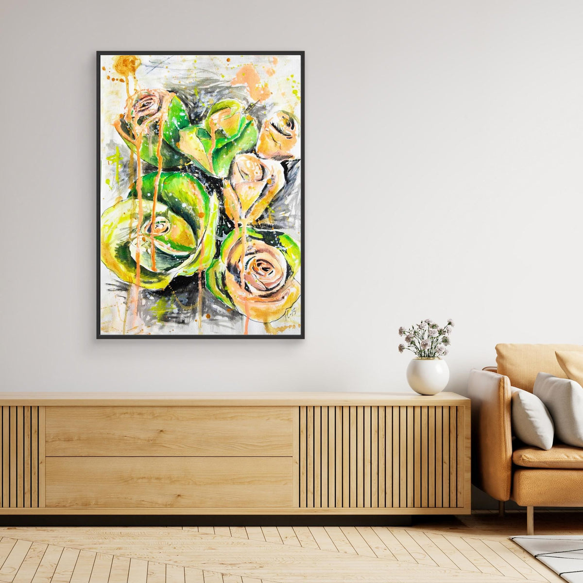 Canvas Print: " A green day"