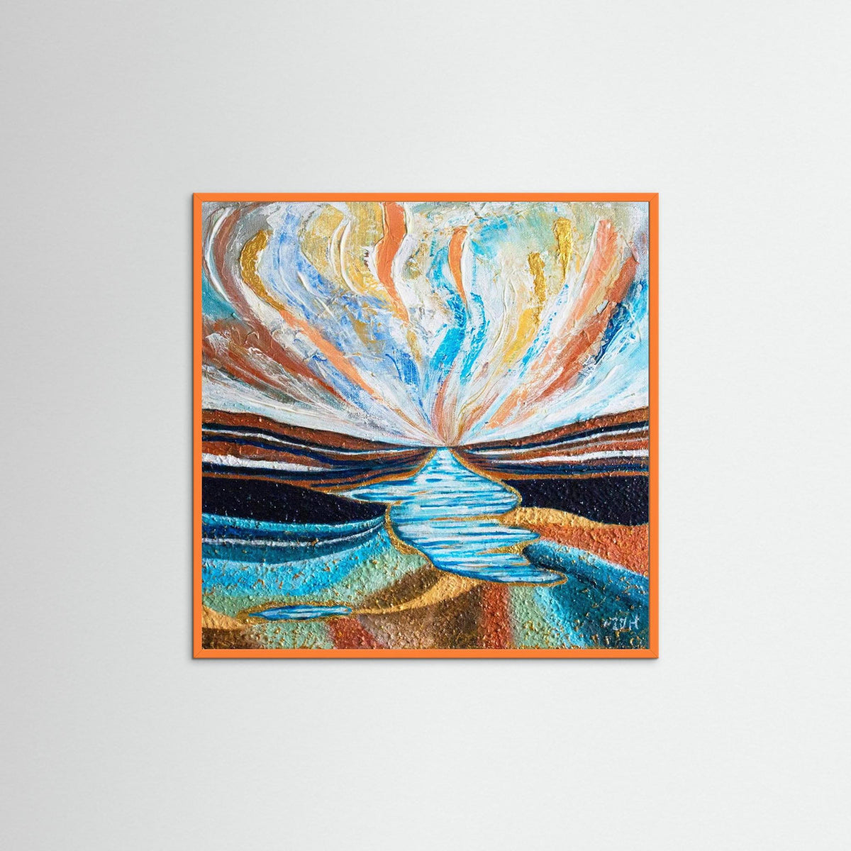 Fine Art Paper Print: "Magic ocean"