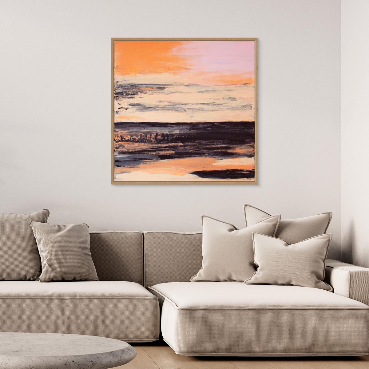 Canvas Print: Coral Beach 1 