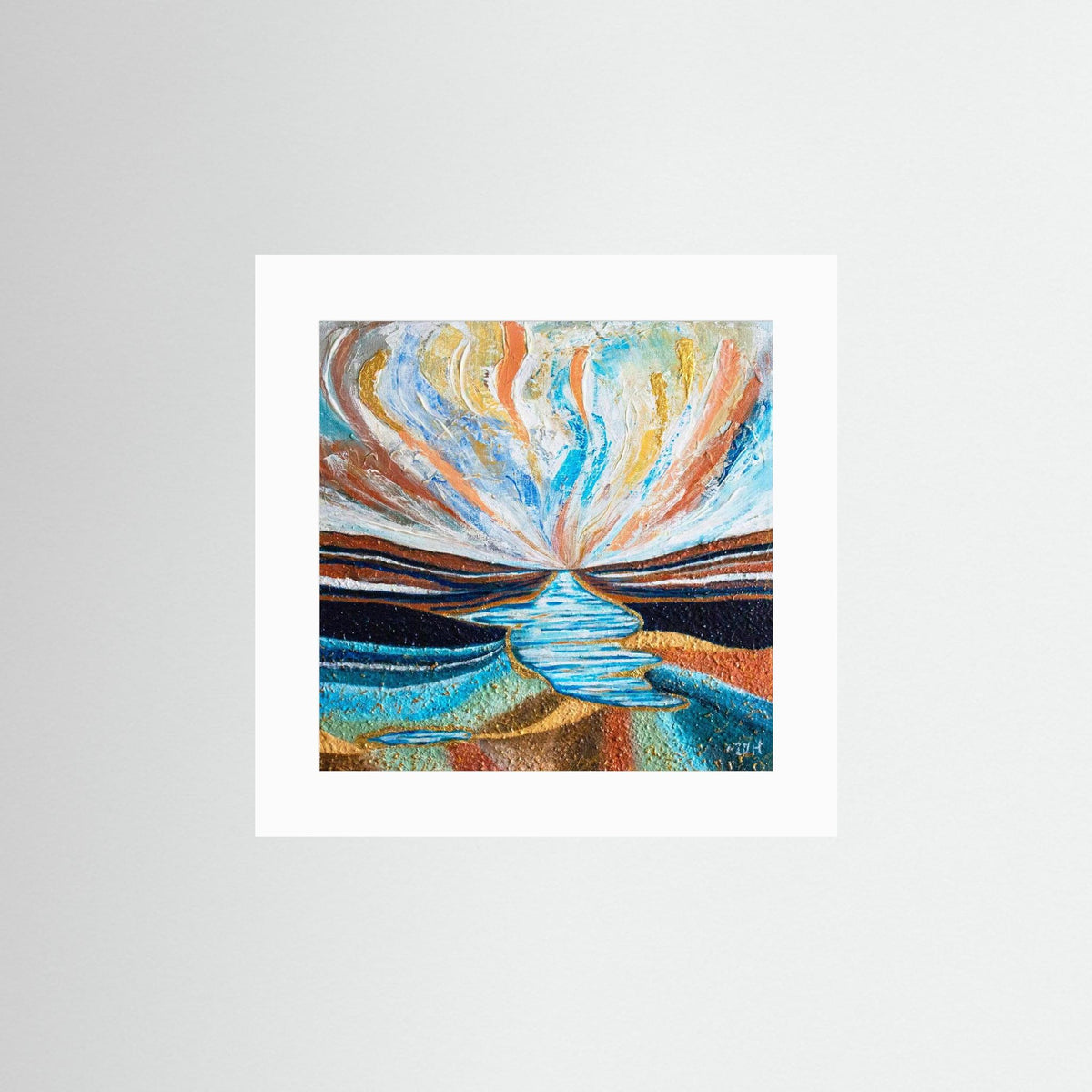 Fine Art Paper Print: "Magic ocean"
