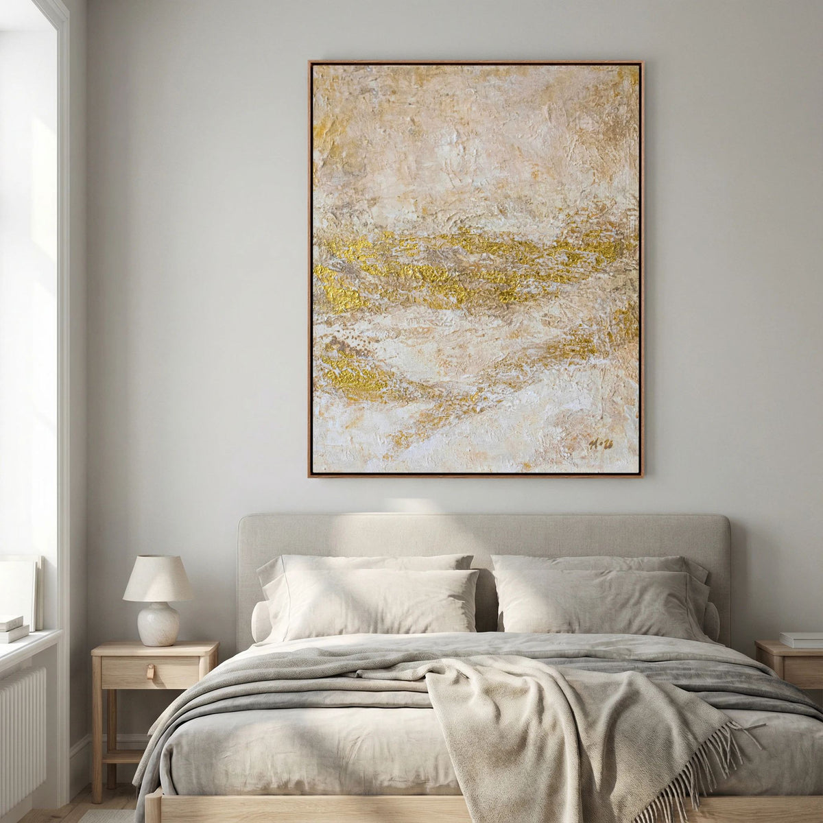 Canvas Print: "Golden Tides"