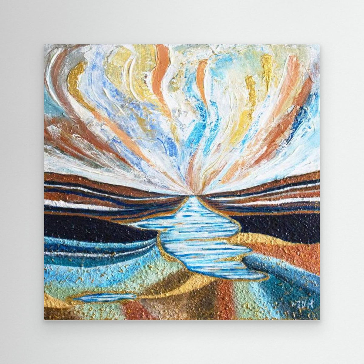 Canvas Print: "Magic ocean"