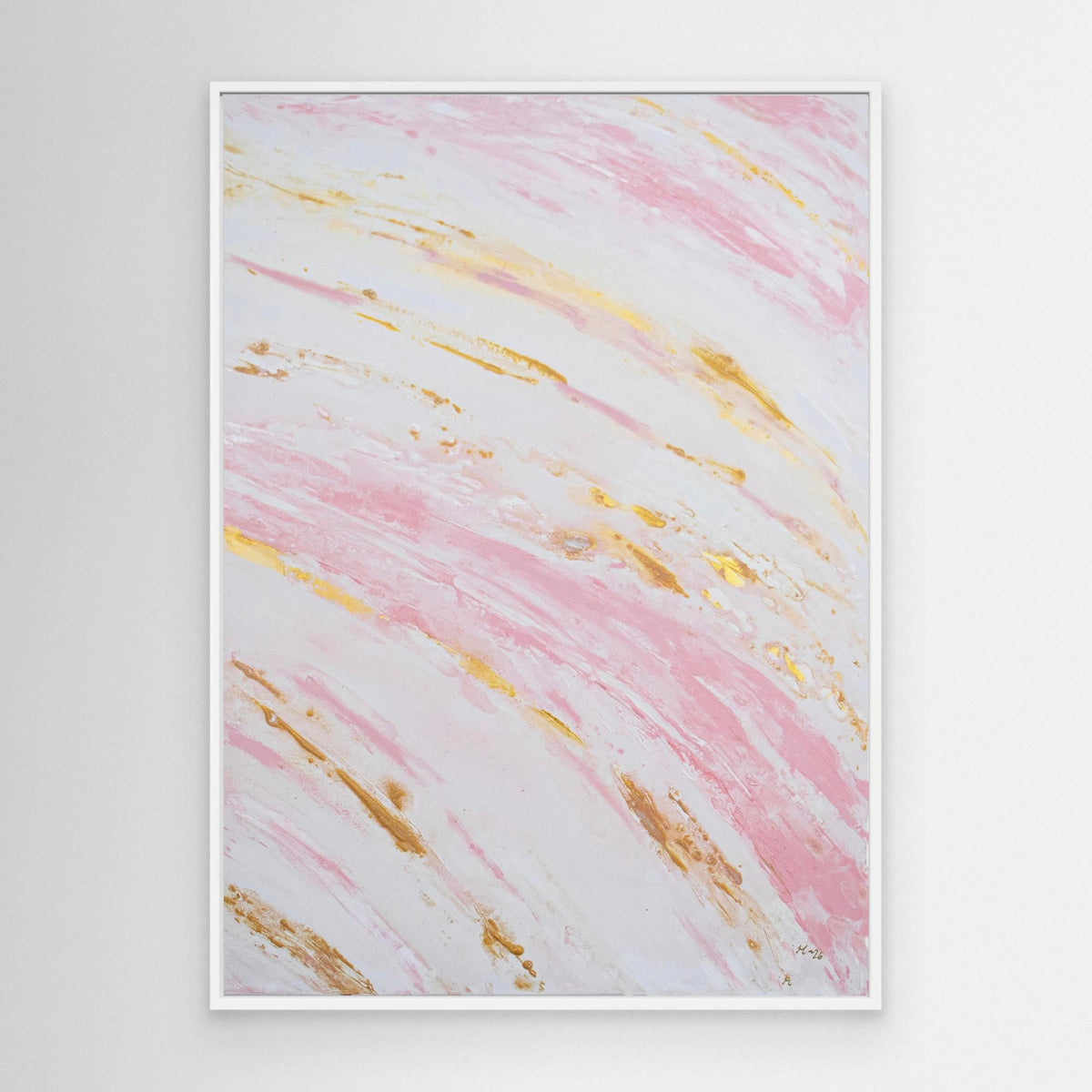 Canvas Print: "Blush Tides" piece 2