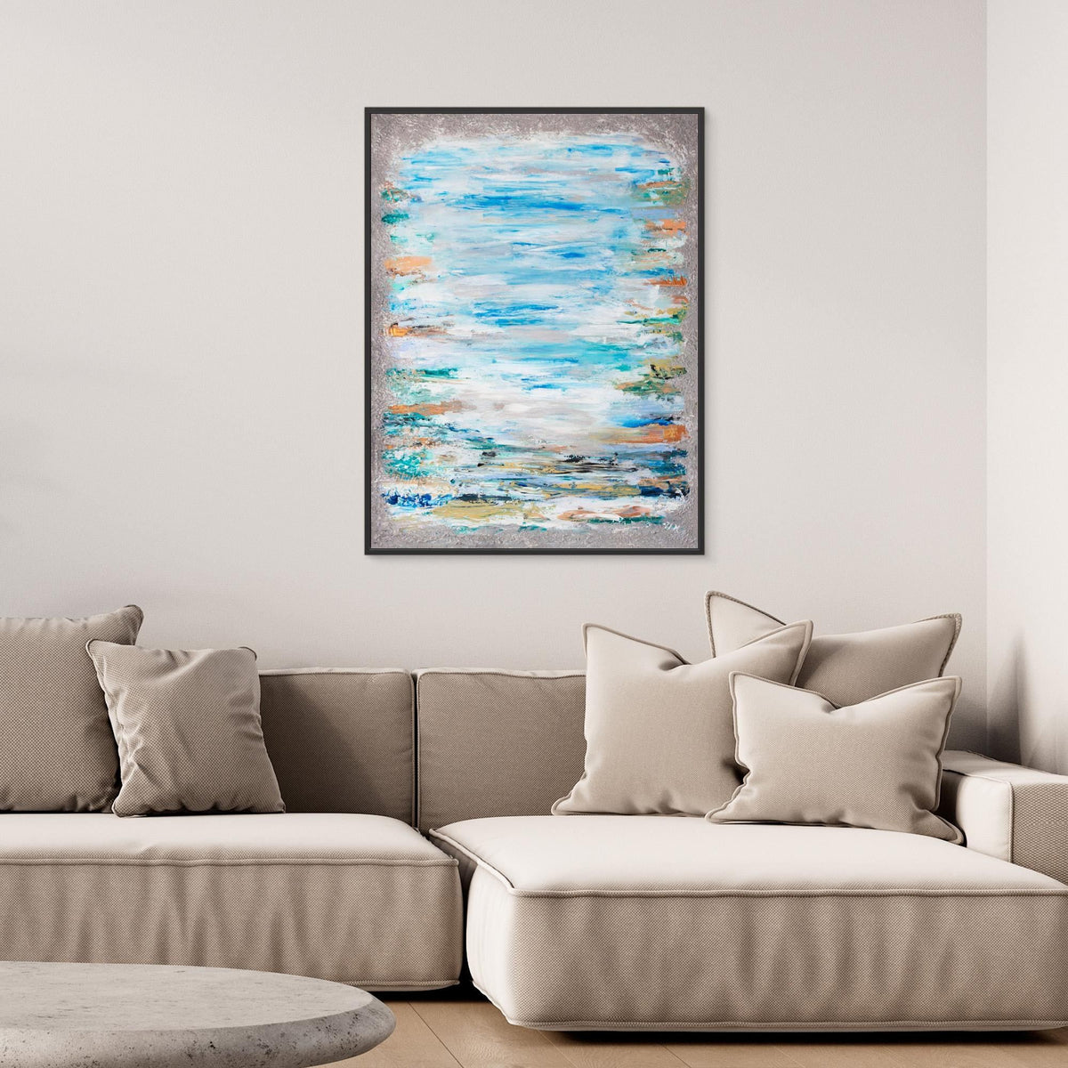 Canvas Print: "Silver Daylight" 