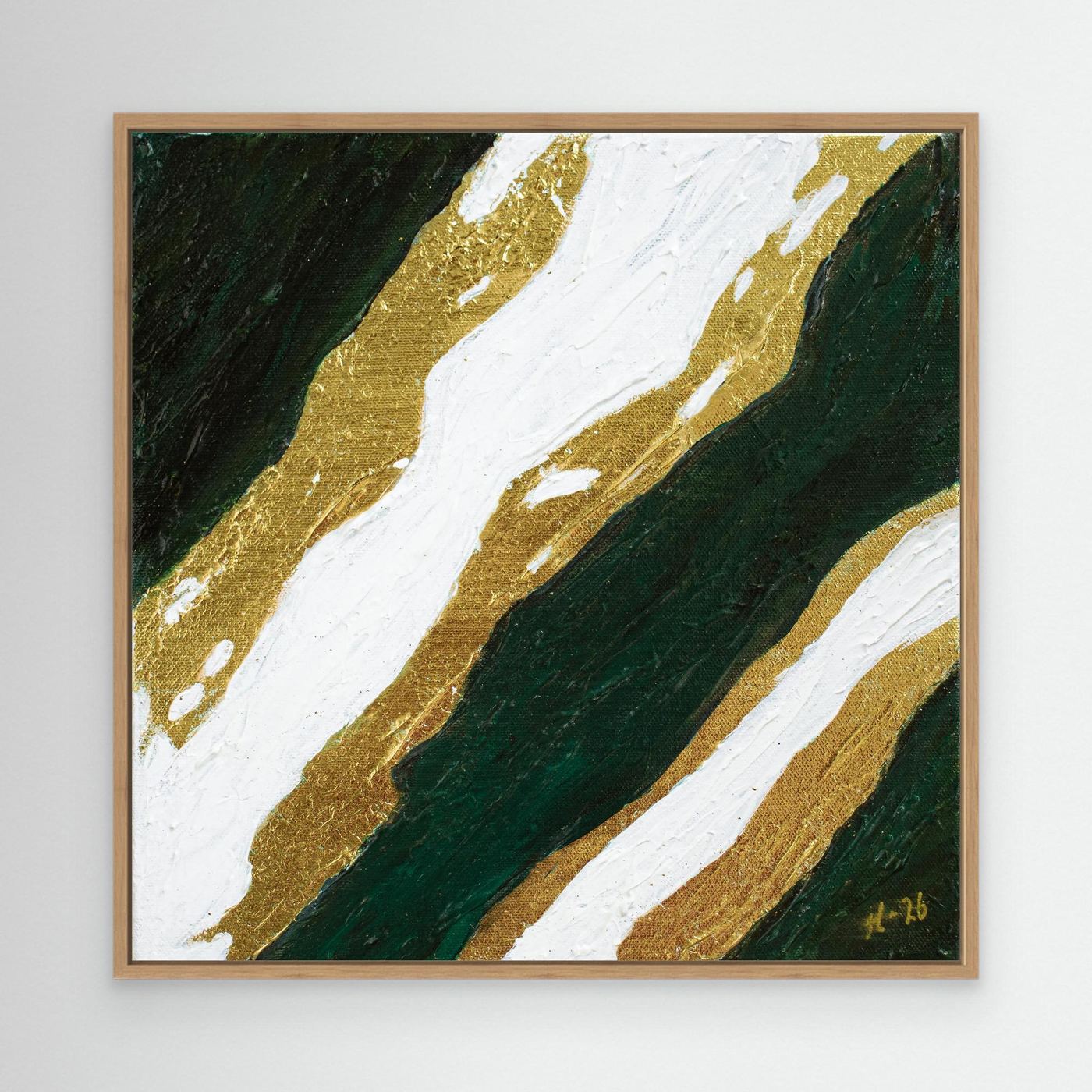 Canvas Print: "Green Current"
