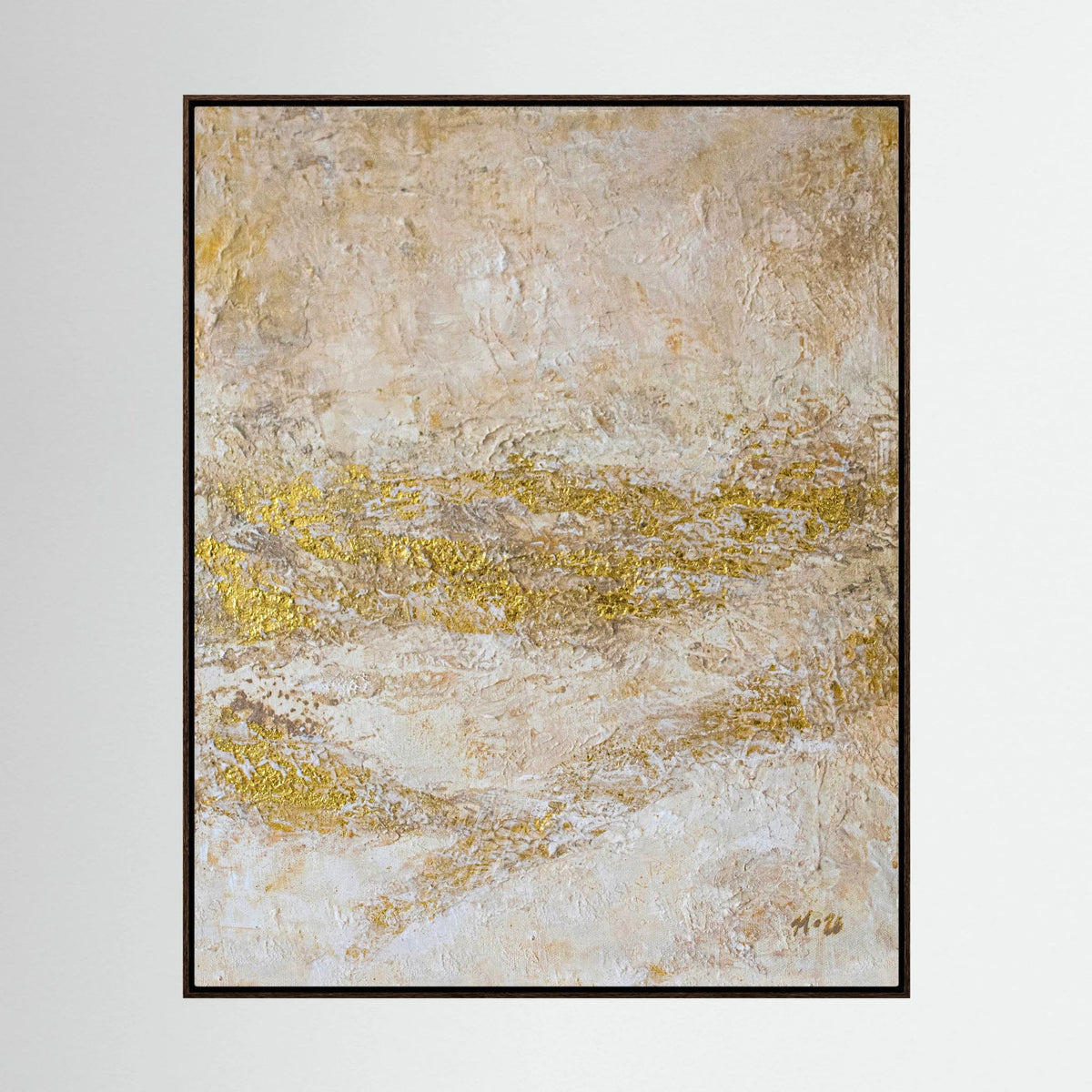 Canvas Print: "Golden Tides"