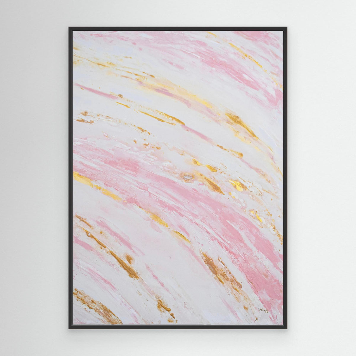 Canvas Print: "Blush Tides" piece 2