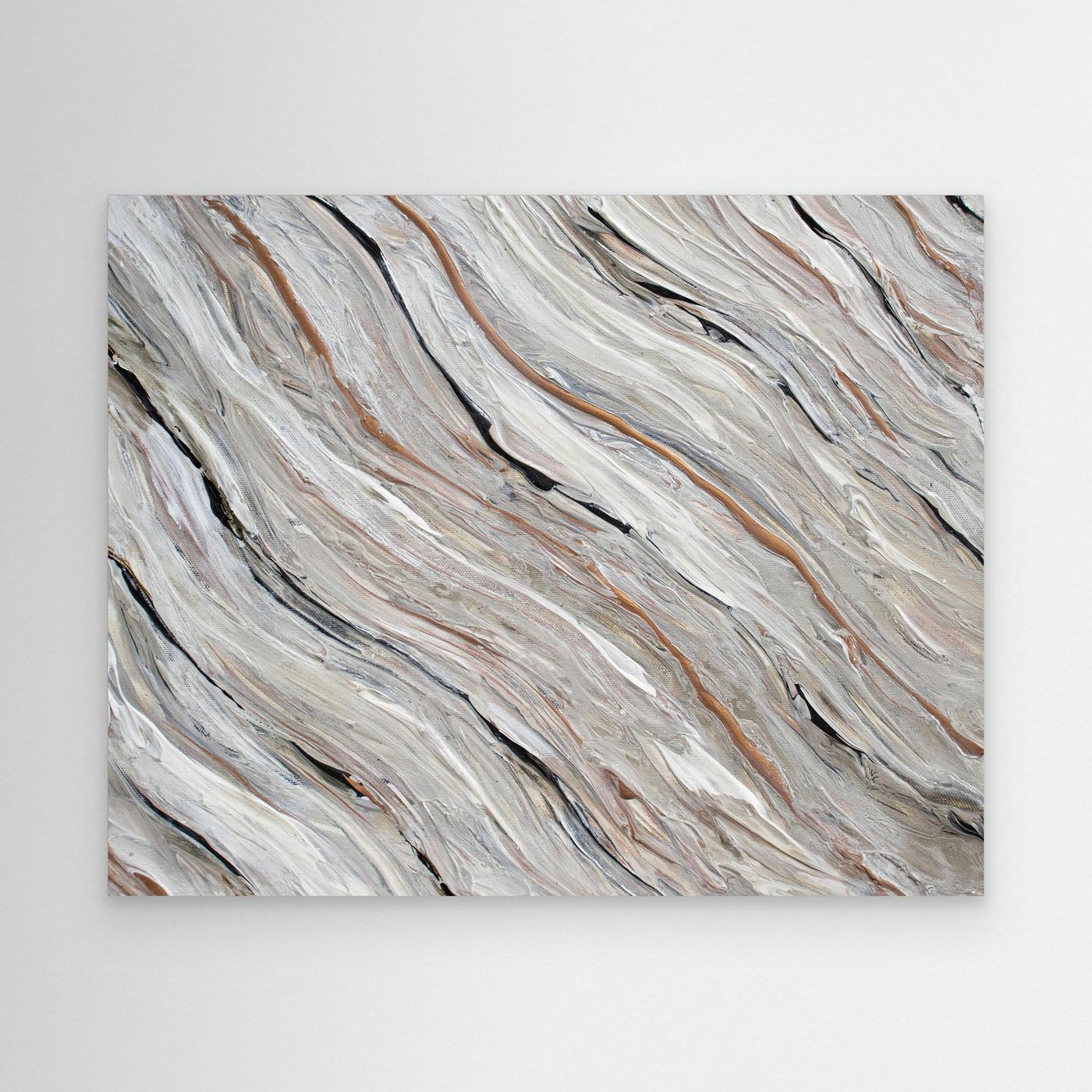 Canvas Print: "Beige Tide"