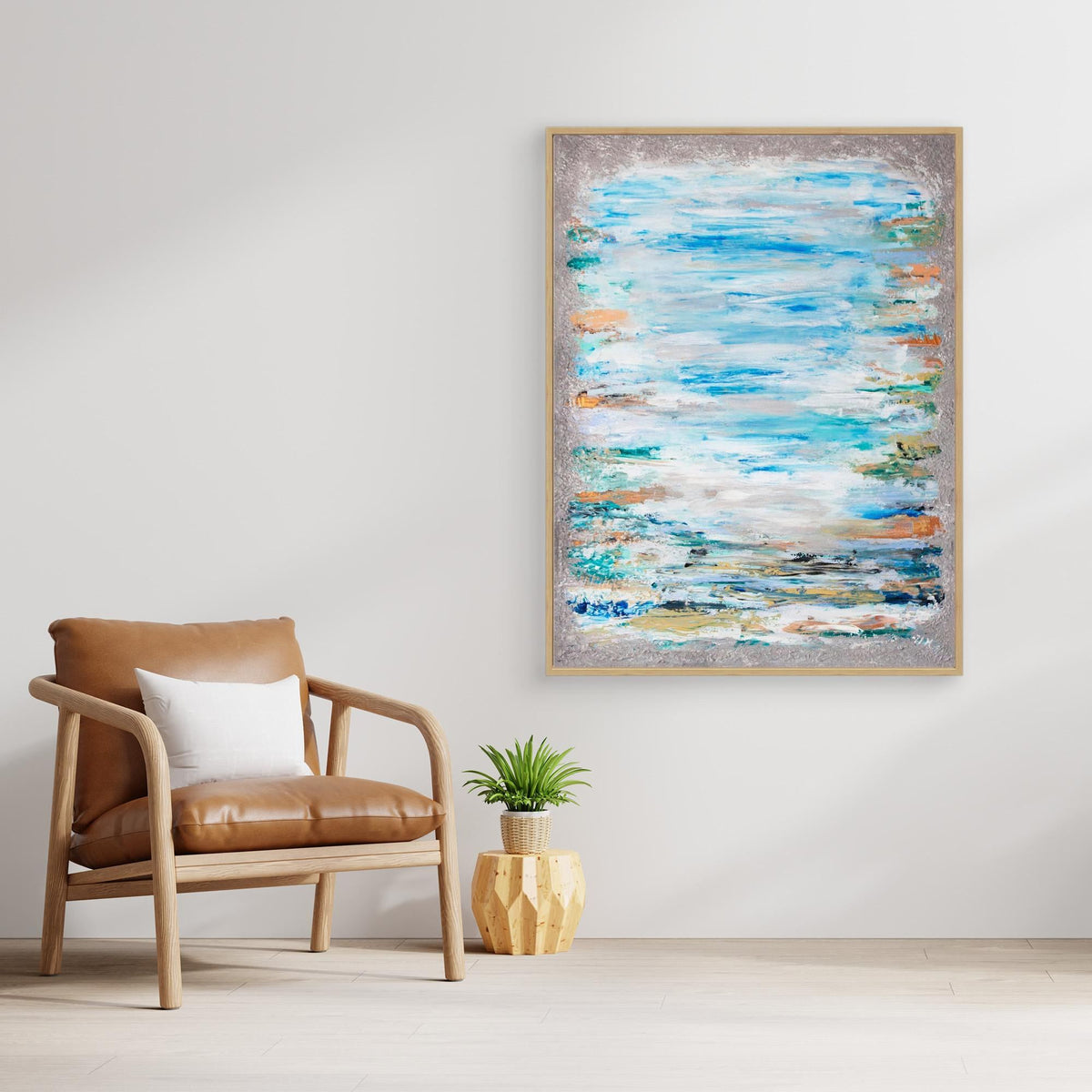 Canvas Print: "Silver Daylight" 