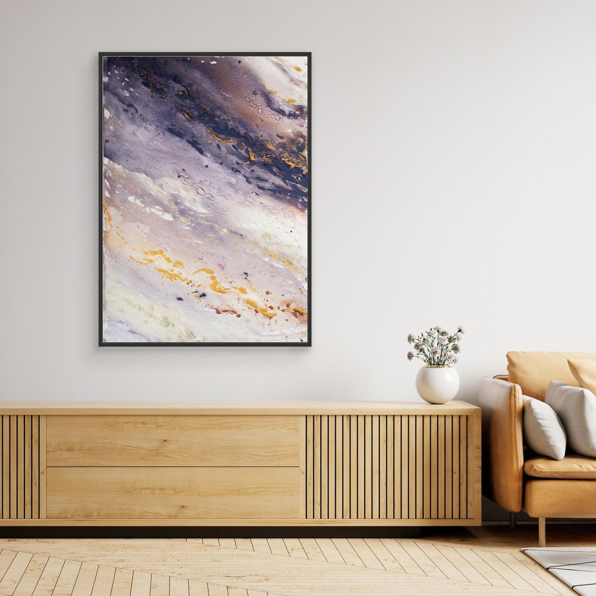 Canvas Print: "Marble Wave" piece 2 