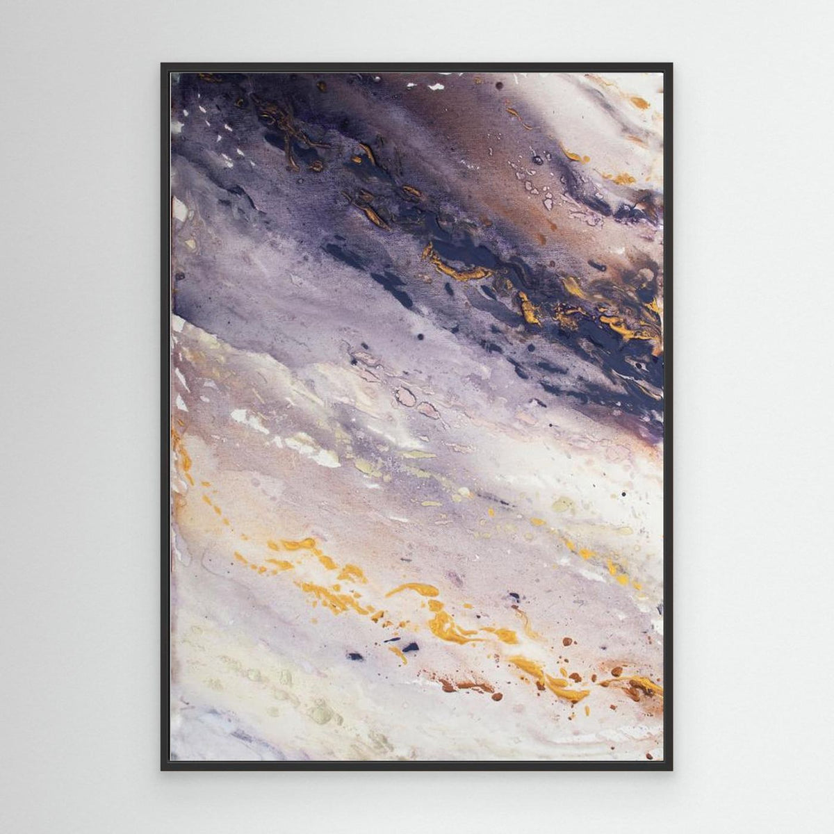 Canvas Print: "Marble Wave" piece 2 