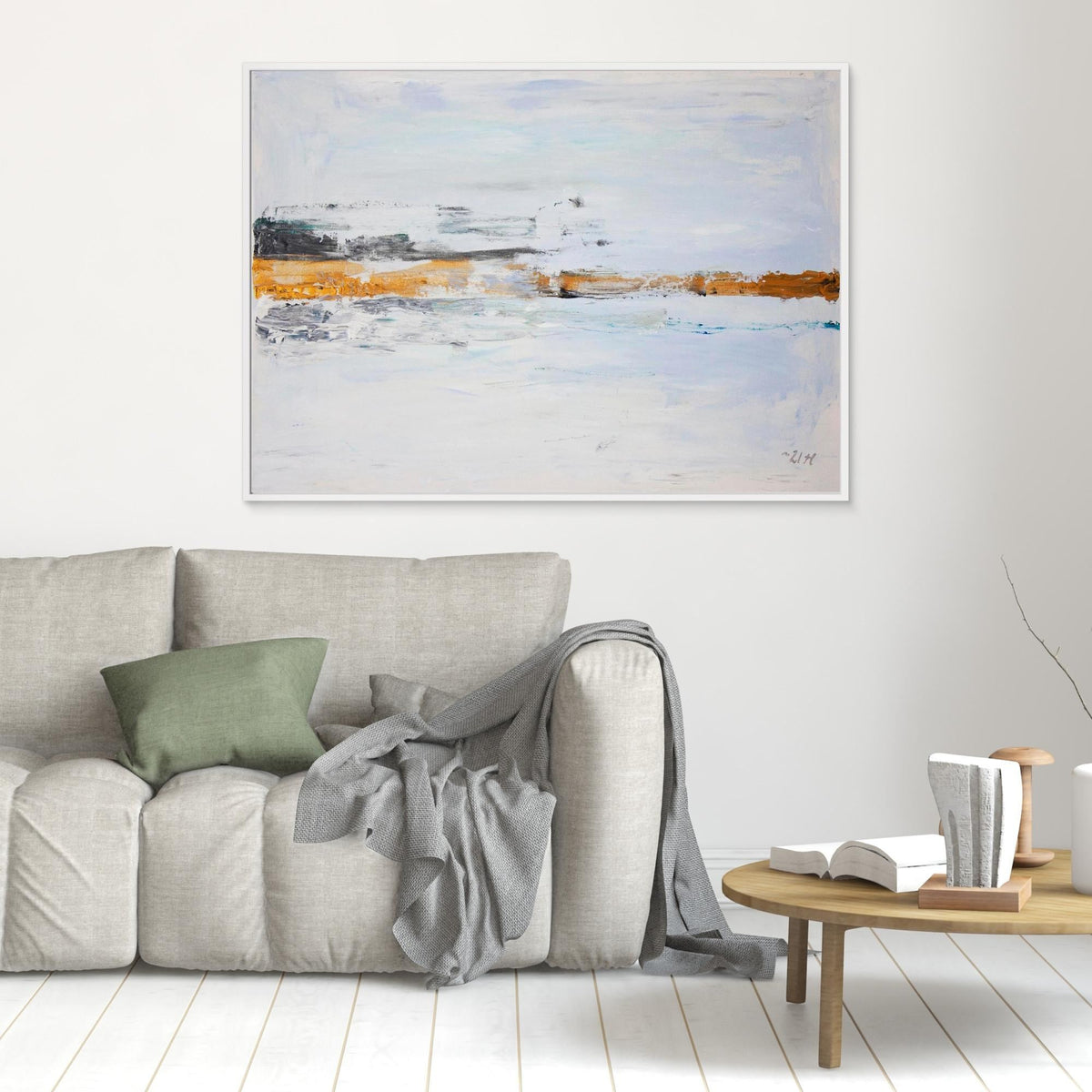Canvas Print: "Such a lovely day"