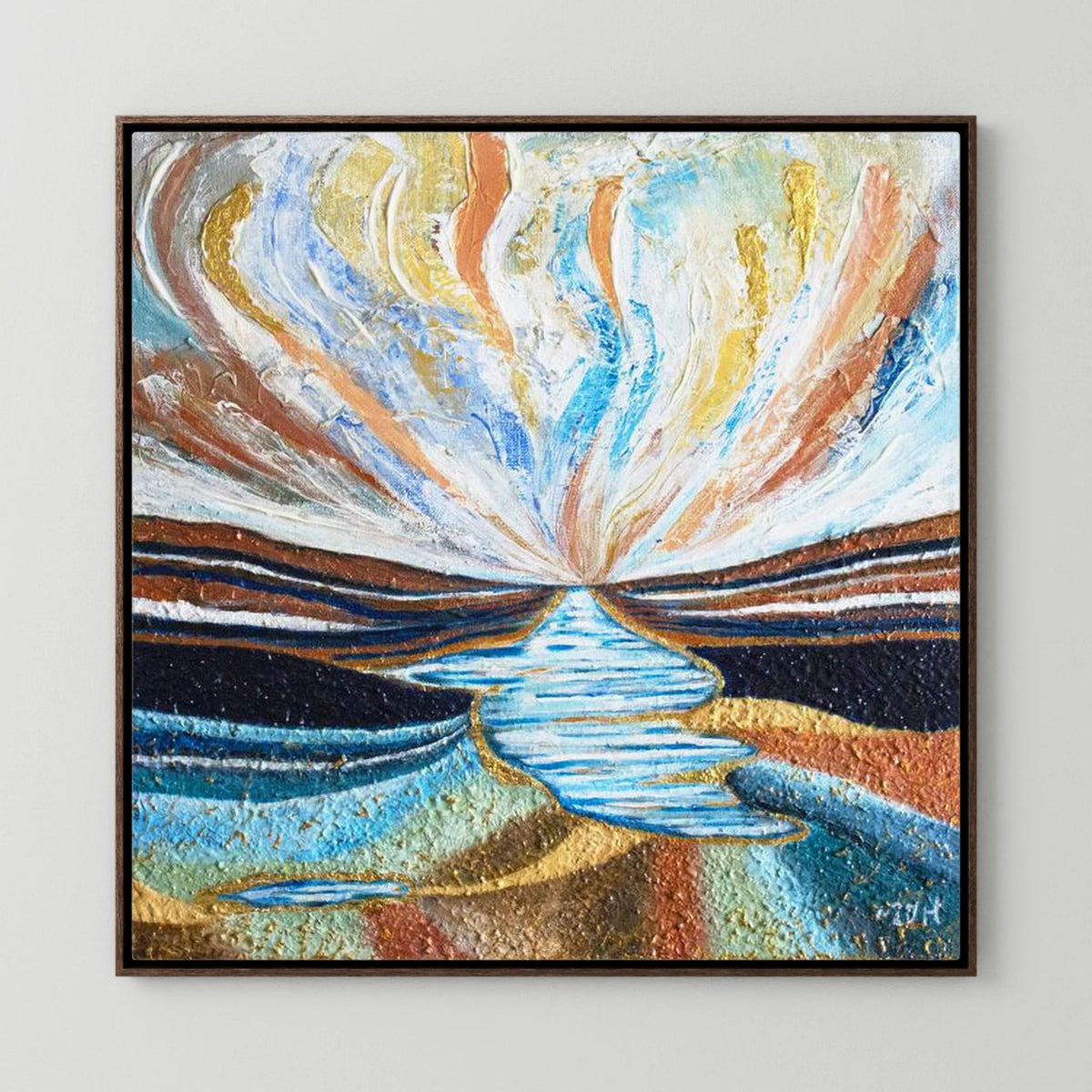 Canvas Print: "Magic ocean"