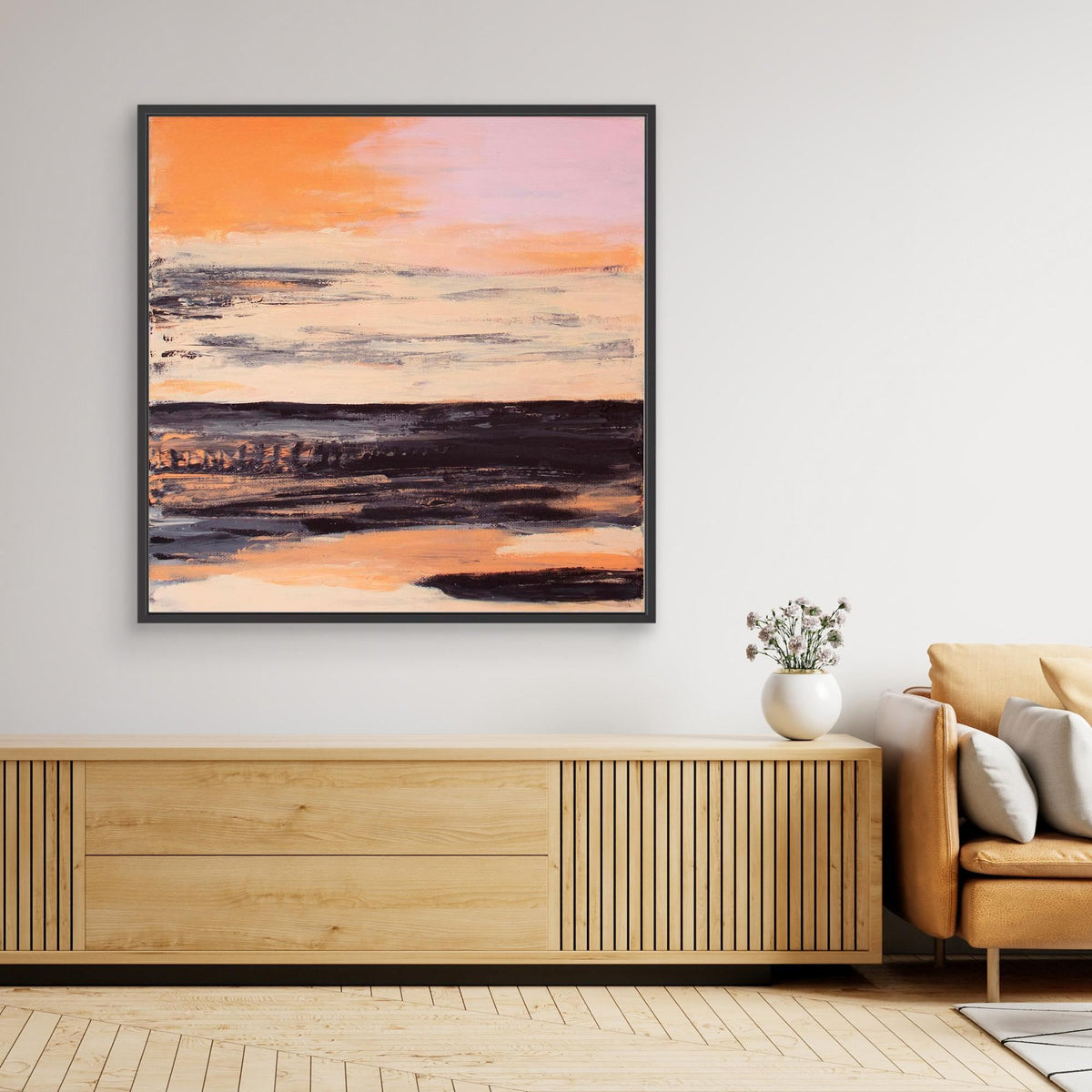 Canvas Print: Coral Beach 1 