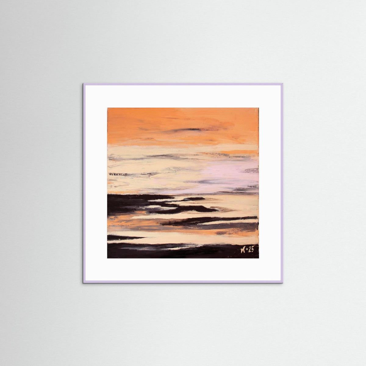 Fine Art Paper Print: Coral beach piece 2